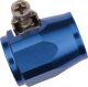 Oil Line End Cap, Blue, 1 Piece (Aluminium, red anodized, hex-head design, suitable for oil line 90144 and in combination with item 50253/50254)
