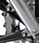 KEDO Aluminium Cover/Caps, conical, black anodized, set of 2, for covering the brake caliper lugs, set of 2