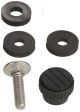 Small Parts Set for Screen Adjuster, includes: 1x lock screw, 2x rubber washer, 1x spacer, 1x knurled knob. 4x may be required.