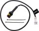 Power Cable for Heated Handgrips, MT system plug three-pole to AMP Superseal - socket (OEM)