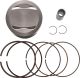 WISECO 9:1 Piston Kit, Complete, 87.00mm