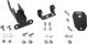 Powerdynamo Mounting Set for Ignition Coil, Regulator and Control Unit (CDI), complete incl. small parts
