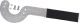 Flywheel tool for Powerdynamo item 31348 and 31349, stainless steel, rubberized handle