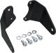 Headlight Bracket 'Slim', Black Powdercoated Aluminium, 1 Pair, Standard Baseplate for Mounting Required