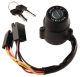 Replica Ignition Switch (4 Positions, 1:1 Wiring Fitting Damper see 32999), OEM Reference # 2A8-82508-80, fits wiring loom 40078-18