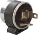 Flasher Relay, 12V, 2 Pin, Mechanical (with rubber bracket); diameter 30/33mm
