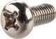 Phillips Screw M6x14mm, nickel-plated brass, Japanese head diameter 10mm, replaces 92502-06016
