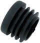 Bar-Ends, black, 1 Piece fits 22mm-handlebars with inner diam.=18mm