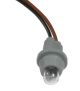 Rubber Socket for Parking Light, fits Diameter 14-15mm, comes with 12V5W Bulb