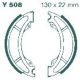 EBC Brake Shoes Front (Vehicle Type Approval)