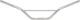 LSL Enduro Handlebar, 22mm, chrome plated steel, parts certificate for SR/XT500, (W:H:D) 790x175x106mm