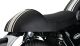 KEDO Seat 'Classic Racer', Black with White Stripes and Black Piping, without Rear Brackets