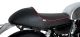 KEDO Seat 'Classic Racer', Black with Red Piping, without Rear Brackets