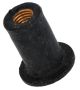 Rubber Nut/Well Nut M5, Ø10mm, approx. 0.5-5.5mm material thickness, suitable for fairings and screens