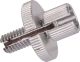 M8x1.25 Adjusting Screw incl. Nut for Brake or Clutch Control Cable, Length 30mm, 1 Piece (OEM Quality, suitable for cables with max 9mm outer diameter)