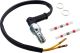 Brake Light Switch, hydraulic M10x1.00 (angled, 100mm cable) incl. sealing washer and Cable solder distributor
