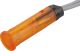 Pilot Light Amber, 12V, size approx. 7x23mm, suitable for 6mm bore and 1-3mm material thickness, clamp fastening