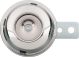 Horn, 6V, 100dB, matt silver zinc plated, diameter=71mm, without rubber between horn and bracket