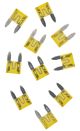 Fuse, Mini Blade Type, 20A, Pack of 10