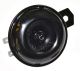 Horn 12V, 'E'-Marked, 100db, Black (Diam. 66mm, Power Consumption <1.5A, incl. Black Bracket) -> Replacement see item 41080