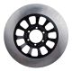 Replica Brake Disc, OEM look, solid, front LH/RH, 1 piece