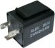 Flasher Relay, 12V/21W, 3 Pin, Electronical, incl. Rubber Strap Item 41113