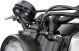 Speedometer Bracket for Genuine Yamaha OEM Speedo, aluminium black coated, speedometer position low RH