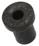 Rubber Dowel Nut/Well Nut M6, for 13mm hole and approx. 1-5mm material thickness, 1 piece, flange: ID 18.8mm / height 4.8mm, Neoprene with brass thread