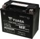 AGM Battery Yuasa 12V, maintenance-free filled, leak-proof due to AGM technology (glass fibre fleece), type YTX12-BS
