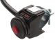Handlebar Switch with 1 Push Button, black plastic housing, fits 22mm handlebars, 25mm wide