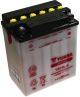 Battery YUASA 12V, Type YB14L-A, dry unfilled, needs 0,9l battery acid (Acid not available by shipping)