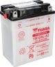 Battery YUASA 12V (YB12AL-A2), dry unfilled, needs 0,8l battery acid (acid not available by mail order)