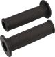 Handlebar Grip Daytona 'D-Delta', black, for 22mm handlebars, open ends, triangular shape with arched sides, 1 pair