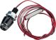 LED Indicator Motogadget 'm-Blaze Pin', black anodized, 1 piece !, very filigree thanks to transparent glass body and aluminum base, 'e'-approved