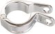Clamp for Front Fork Inner Tube, chrome-plated, for 35mm inner tube, 1 piece, for e.g. indicator mounting with 10mm hole