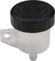 Mini Brake Fluid Reservoir with Cap (straight outlet, diameter 7mm, OEM reference # 3SH-F5804-00)