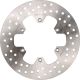 Brembo Oro Front Brake Disc, cast stainless steel, 4mm thick, rigid (Vehicle Type Approval for type DJ01, 4GV, 4LW)