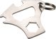 Key Fob »XT-Buddy« + Tool for Side Cover Pin Bolt, Hexagon for Breaker Point, Battery + AF10, Cap Lifter, approx. 40x45mm
