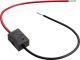 Mini Flasher Relay 6/12V, electronic, for LED and standard indicators, capacity 12V: 1-30 Watt/6V: 1-15 watt, frequency 85/min, dim. 14x10x7mm
