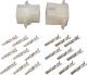 9-Way BELGARDA Plug Housing Set INCLUDING 2x9 Round Contacts