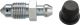 Brake Bleed Screw M10X1.00mm, length 30mm, high quality galvanized, for various Brembo brake callipers, with rubber cap, original look