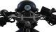 'Velona' Speedometer, 60 mm diameter case black, white analog clockface, max. 200 km/h, 5 indicator lights, e-approved, 12 V