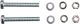 Screw Set for Chain Tensioner Block incl. Washers (suitable for item 21112 / 10208)
