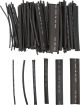 Shrink Tubing Refill Assortment, 100 pieces, black/grey, shrink ratio 2:1 for assortment box Art. 42024