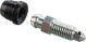 Brake Bleeder Screw M7x1.00, total length 28mm, with rubber cap, OEM reference #1UY-W0048-50