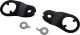 Replica Indicator Bracket, rear, black, 1 pair, OEM reference # 1E6-83369-00 + 1E6-83368-00
