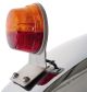 Hella Classic Taillight with Stainless Steel Bracket, without licence plate light, suitable for item 63020+63021, with TÜV report