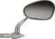 Bar End Mirror (Oval), RH, Chrome Plated