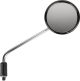 Right Hand Mirror International Version (EU/US), chrome plated, diameter of mirror 106mm, mirror arm approx. 240mm, e-approved (OEM)