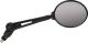 Offroad Folding Mirror, toolfree click-adjustable mirror arm, e-approved, M10x1.25mm right-hand thread, black plastic,